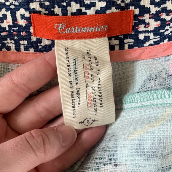 Cotton Floral Shorts - Picture 6 of 7